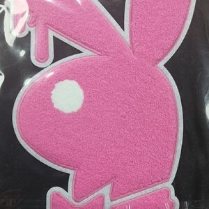 Pink Bunny Logo Patch